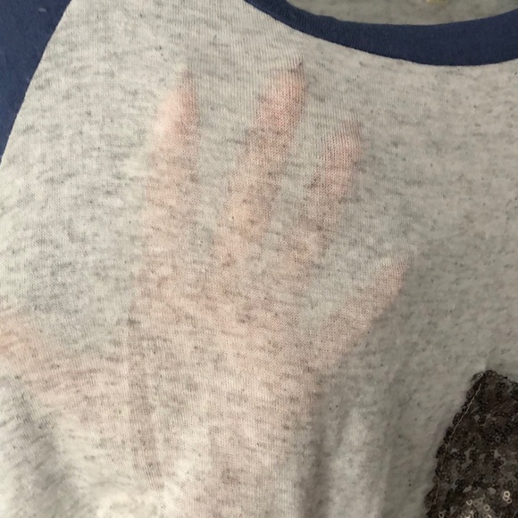 CUTE super stretchy raglan top - Picture 4 of 4